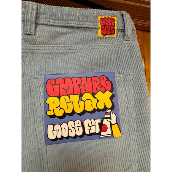 Empyre Relax Loose Fit Corduroy Pants – Light Blue – Size 32x29 – NEW - Picture 6 of 10